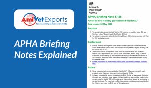 APHA Briefing Notes Explained